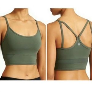 Athleta Barre Up longline sports bra